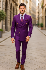 mens-designer-modern-fit-double-breasted-wool-suit-with-gold-buttons-in-purple