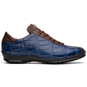 Marco_Di_Milano Saulo Blue Jeans Luxury Leather Shoe
