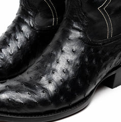 marco-di-milano-savannah-black-ostrich-quill-round-toe-cowboy-boots