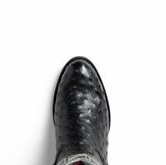 marco-di-milano-savannah-black-ostrich-quill-round-toe-cowboy-boots
