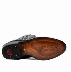 marco-di-milano-savannah-black-ostrich-quill-round-toe-cowboy-boots