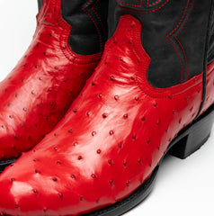 marco-di-milano-savannah-red-ostrich-quill-round-toe-cowboy-boots