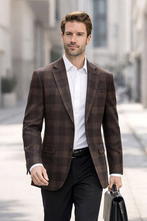 Copper Blazer Mens Sport Coat