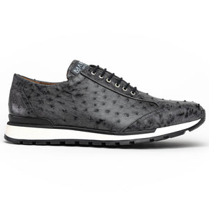 Marco Di Milano Scanno Antique Gray Leather Oxford