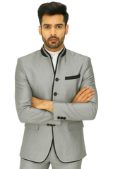 mens-4-button-mandarin-tuxedo-in-sharkskin-silver-grey-with-black-trim