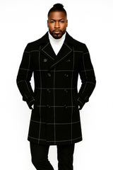 mens-plaid-overcoat-wool-peacoat-plaid-topcoats-six-button-black