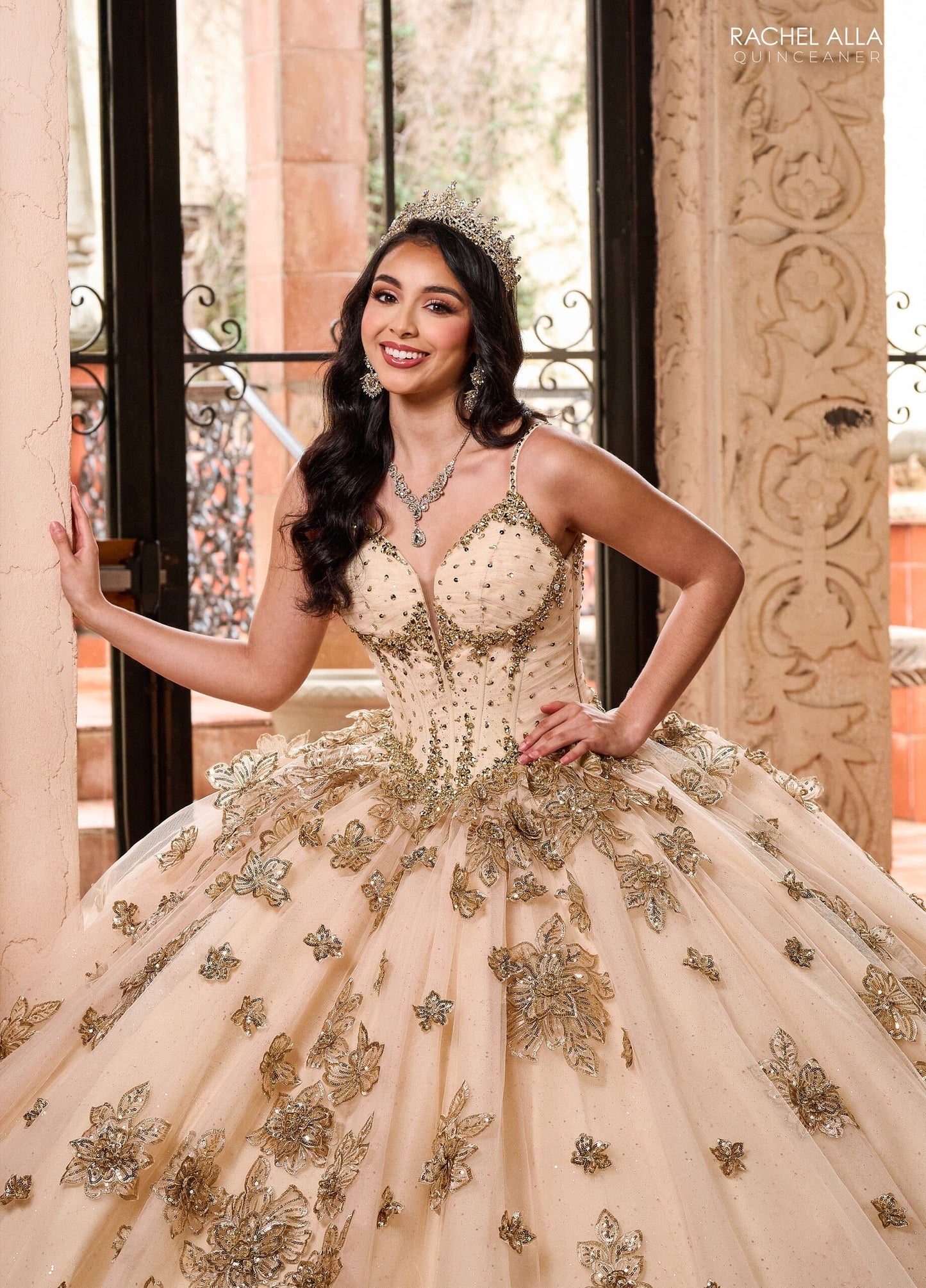 Rachel Allan RQ1149 Sleeveless Quinceanera Dress