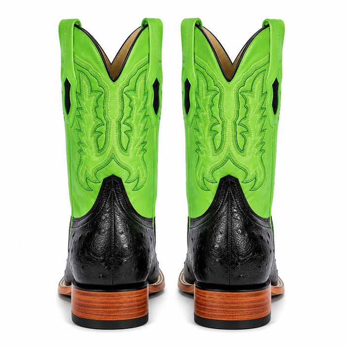 Smooth Ostrich Boots