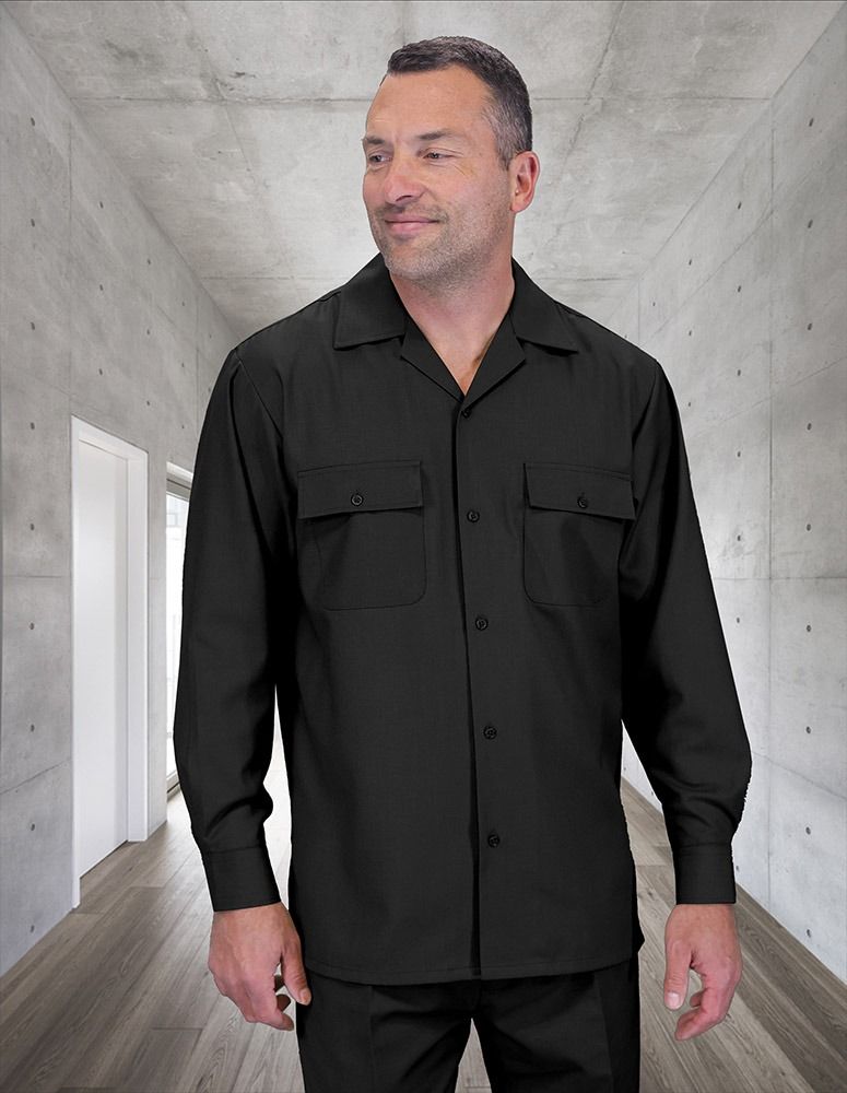 Mens 2-Piece 100% Wool Walking Suit with Pleated Wide-Leg Pants  Classic and Comfortable