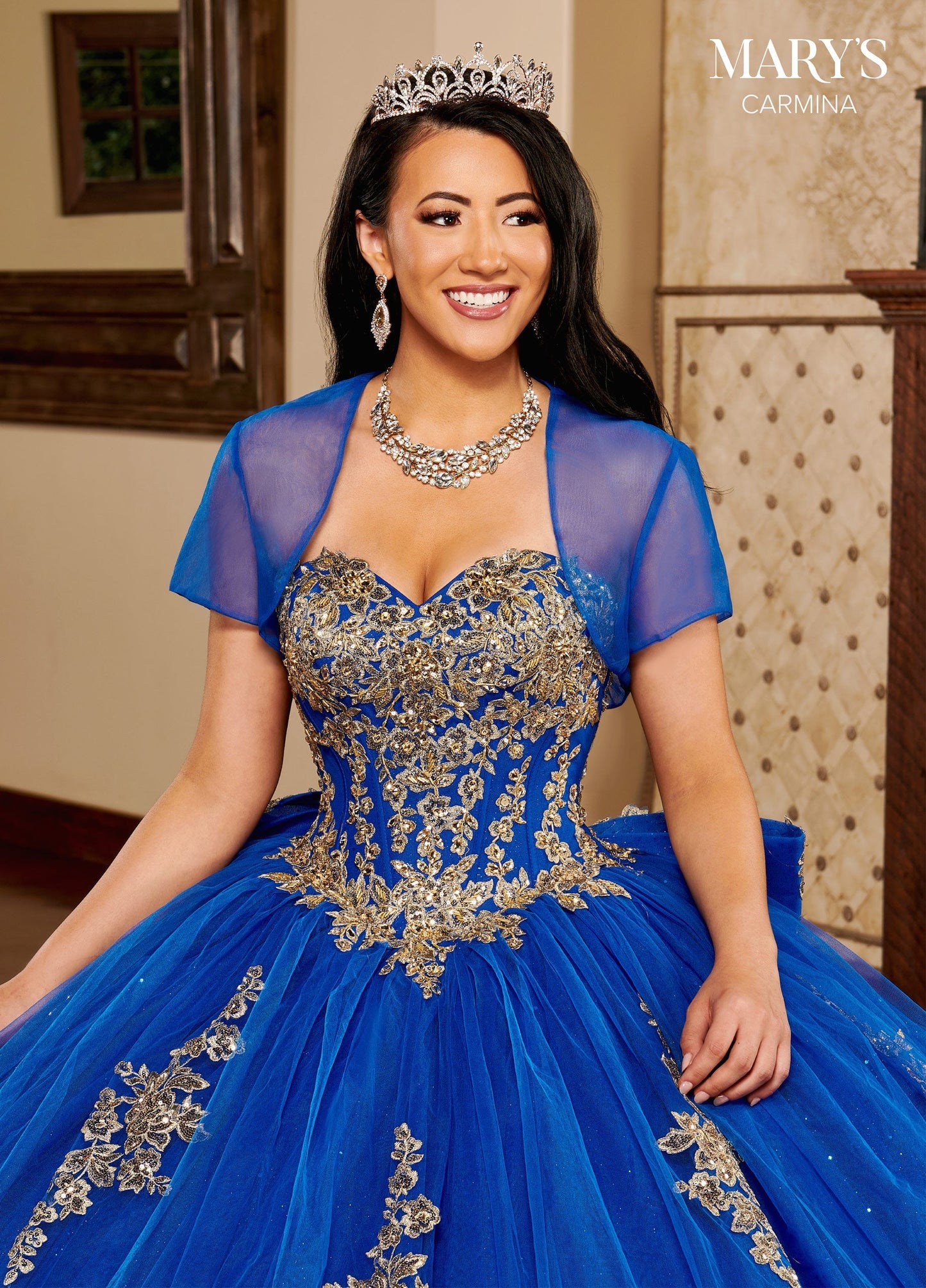 Mary's Bridal MQ1109 Strapless Quinceanera Dress