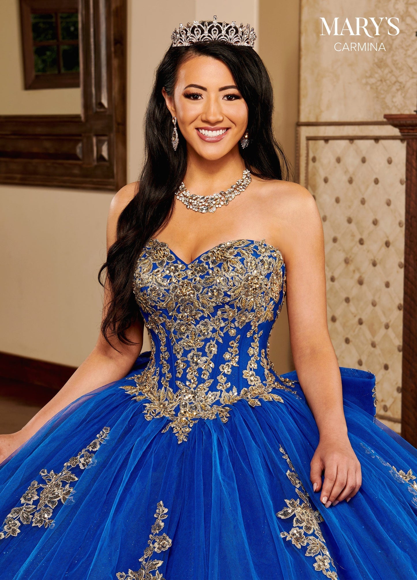 Mary's Bridal MQ1109 Strapless Quinceanera Dress