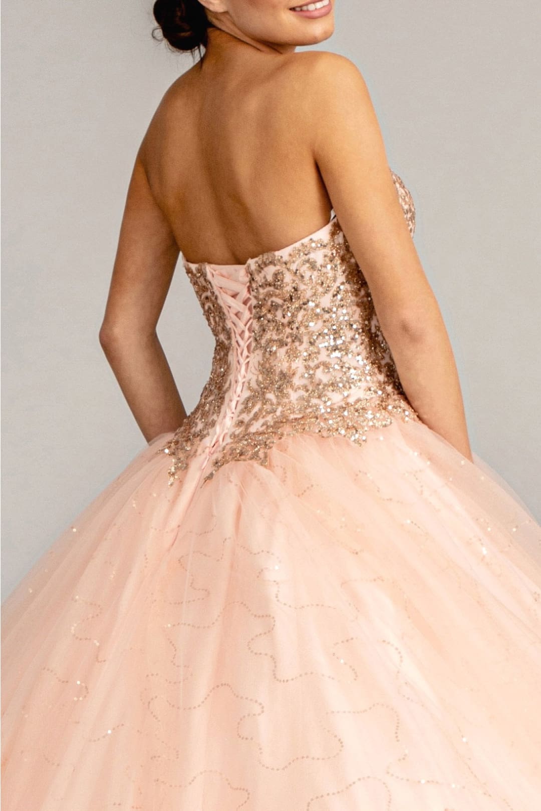 Strapless Sweetheart Ball Gown by Elizabeth KGL1973