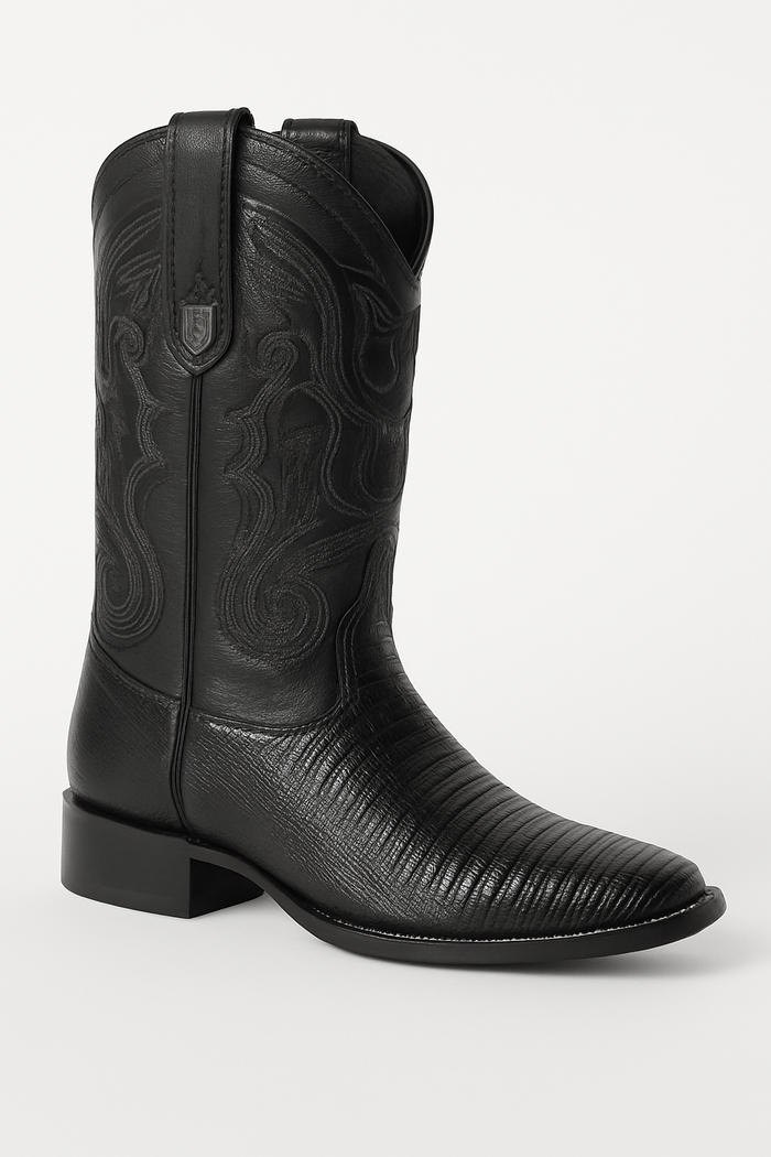 Men's Wild West Teju Lizard Skin 3X Toe Boots 29507