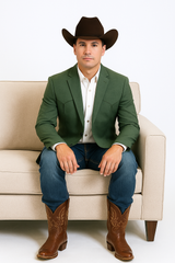 western-blazer-saco-para-hombre-mens-double-button-western-green-blazer