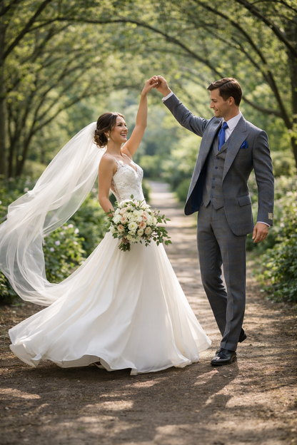 Suits With Baggy Pleated Pants - Wide Leg Pants 100% Wool - Classic Fit Gray Color by Rossiman