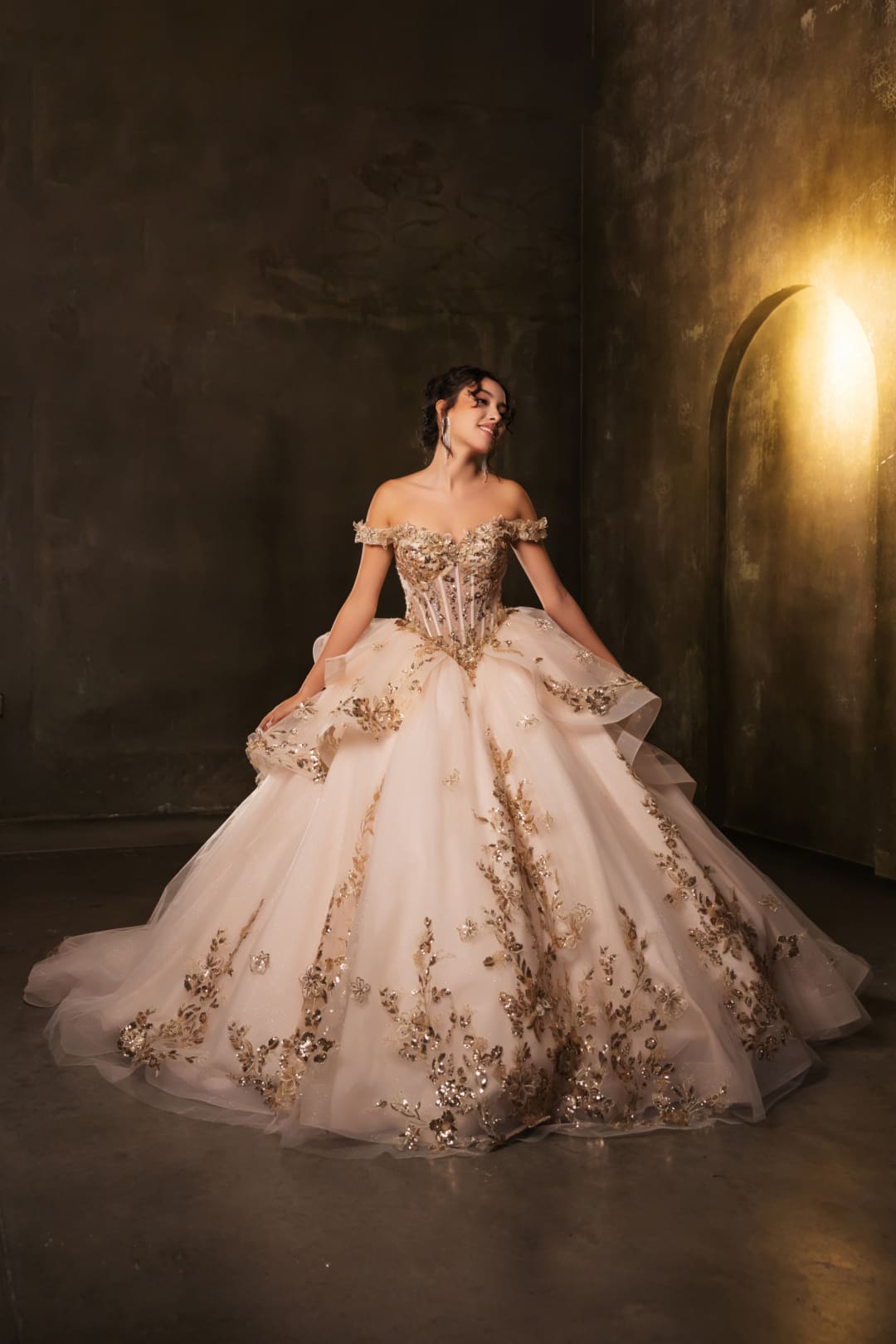 Sweet 16 Dress Sweetheart Off The Shoulder Ball Gown By Layla K LK271 - Dress