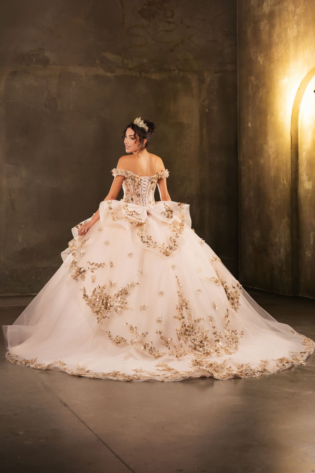 Sweet 16 Dress Sweetheart Off The Shoulder Ball Gown By Layla K LK271 - Dress