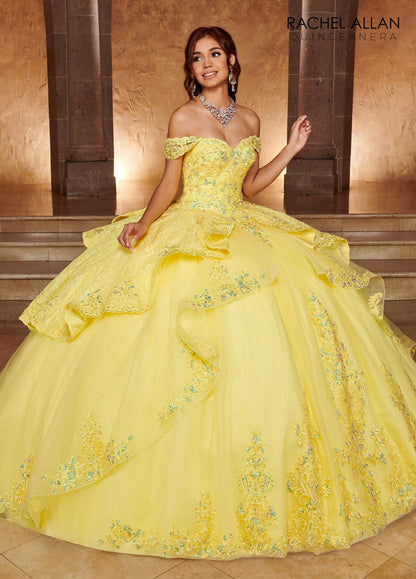 Rachel Allan RQ3105 Sweetheart Layered Quinceanera Dress