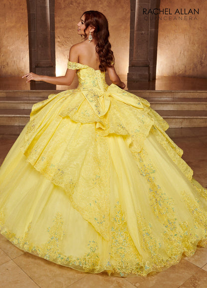 Rachel Allan RQ3105 Sweetheart Layered Quinceanera Dress