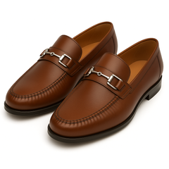 mens-mezlan-brussels-metal-ornament-calfskin-loafer-dress-shoe-in-tan
