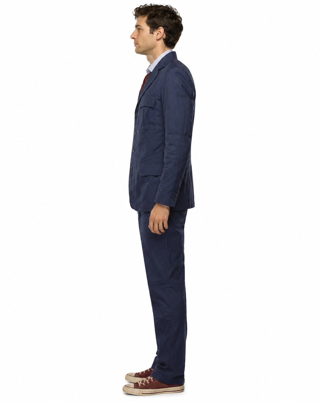 Tenth Doctor David Tennant Suit – Doctor Who Brown Pinstripe Cosplay Outfit