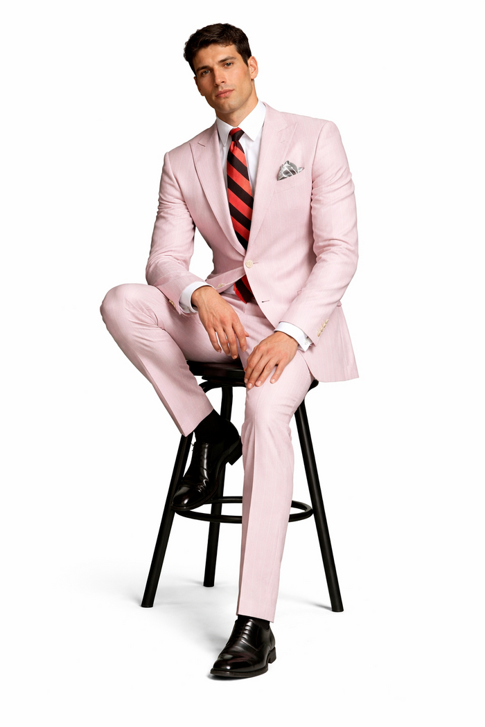 The Great Gatsby Leonardo Dicaprio Jay Gatsby Pink Suit