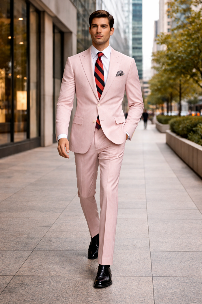 The Great Gatsby Leonardo Dicaprio Jay Gatsby Pink Suit