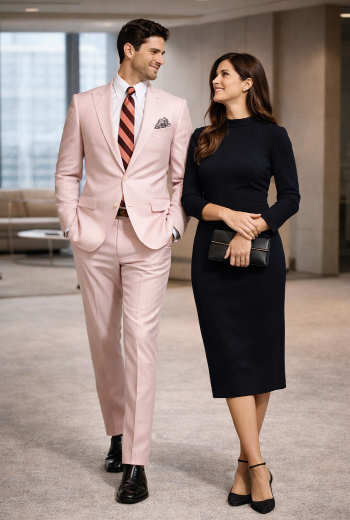 The Great Gatsby Leonardo Dicaprio Jay Gatsby Pink Suit