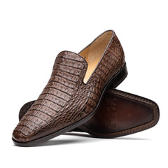 marco-di-milano-trento-brown-mens-shoes-caiman-crocodile-slip-on-loafers