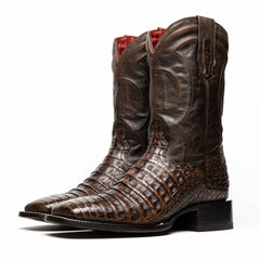 marco-di-milano-tuscon-aged-brown-caiman-crocodile-square-toe-cowboy-boots
