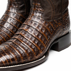 marco-di-milano-tuscon-aged-brown-caiman-crocodile-square-toe-cowboy-boots