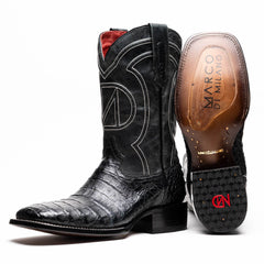 marco-di-milano-tuscon-black-caiman-crocodile-square-toe-cowboy-boots