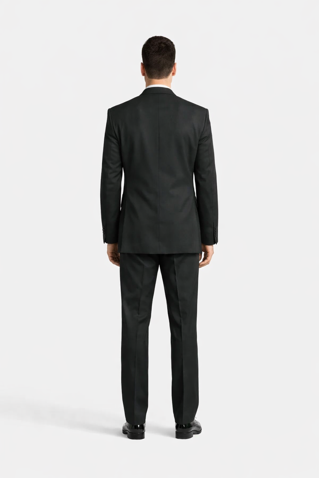 Double Breasted Black Tuxedo