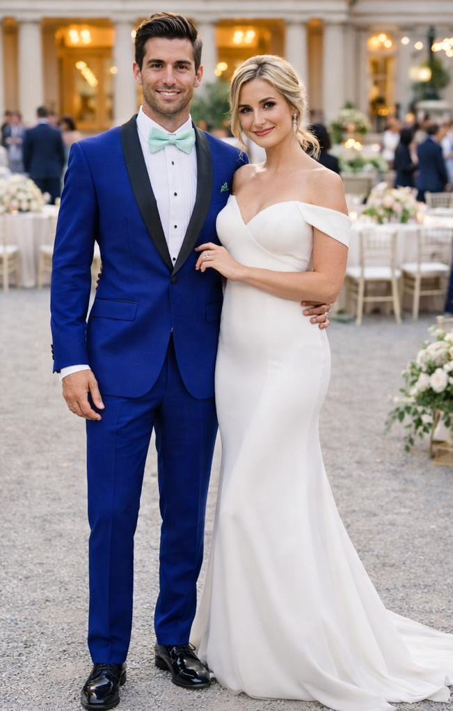 Royal Blue Shawl Tuxedo - Men's Slim Fitted Tuxedo