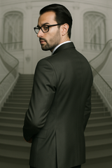 olive-green-suit-mens-modern-fit-no-pleated-pants-pant-2-button-wool-suit-business-suit