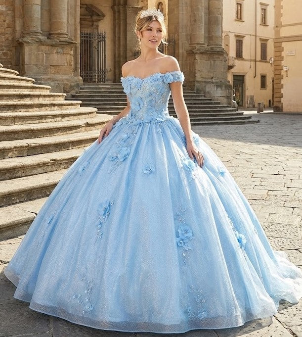 Plus Size Ball Gown in Yellow | Formal Quinceanera Dress
