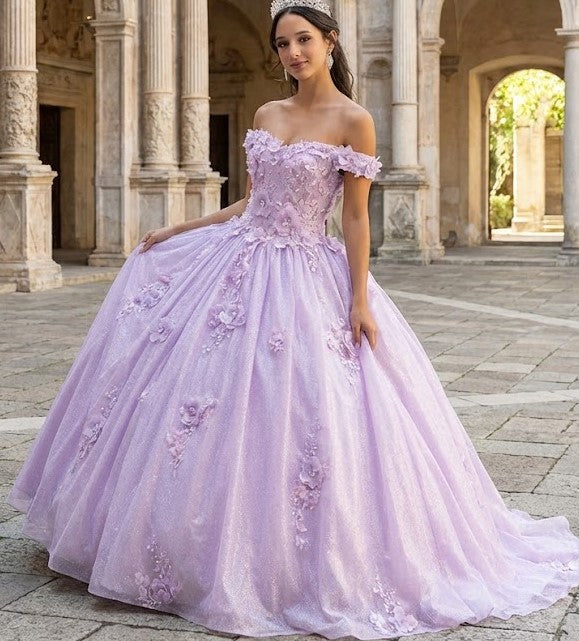 Plus Size Ball Gown in Yellow | Formal Quinceanera Dress