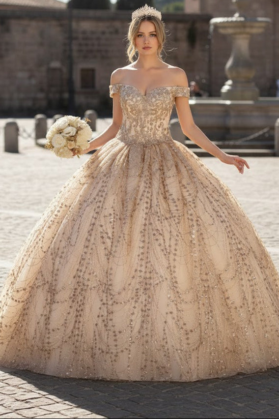 Plus Size Ball Gown in Black | Formal Quinceanera Dress by LK153