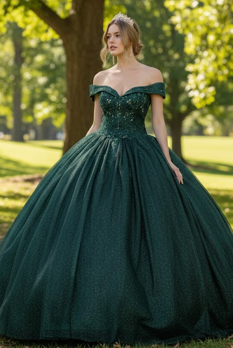 Layla K LK151 Off The Shoulder Quinceanera Dress And Plus Size