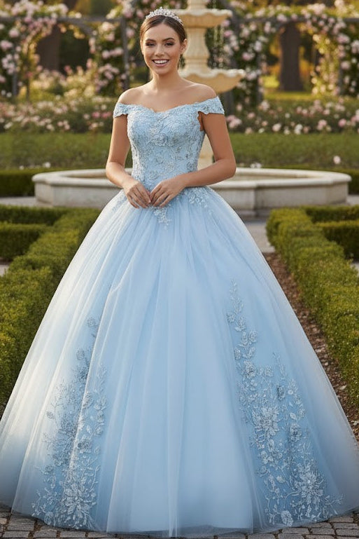 Blush Ball Gown Dress by Elizabeth K GL2802