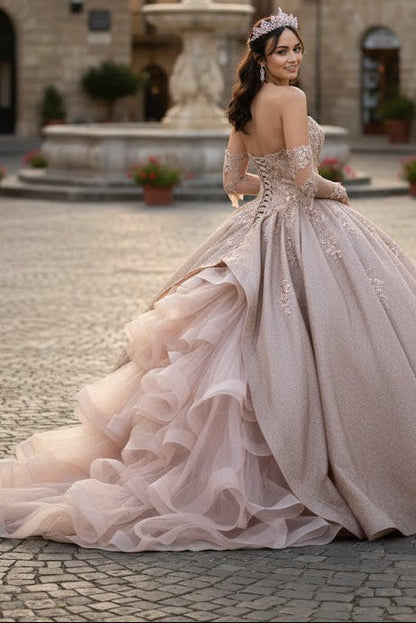 Royal Blue Quinceanera Dress by Elizabeth K GL1912