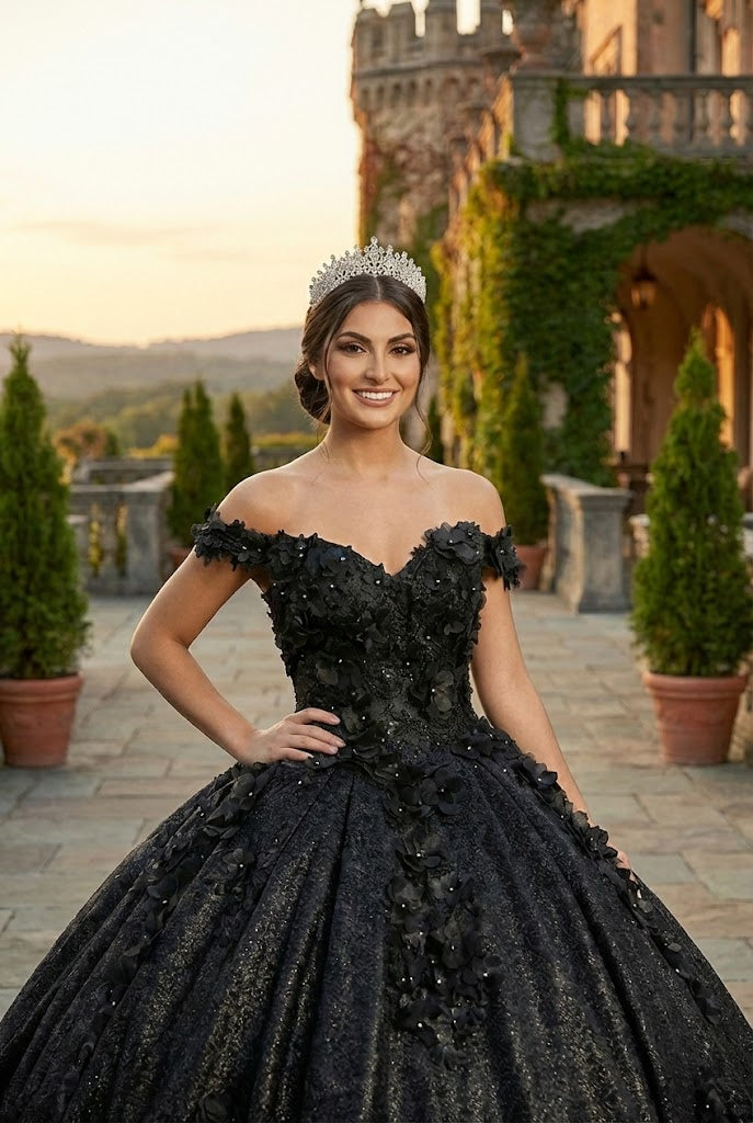 Plus Size Ball Gown in Yellow | Formal Quinceanera Dress