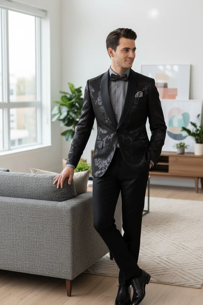 Fusion Black Tuxedo Jacket