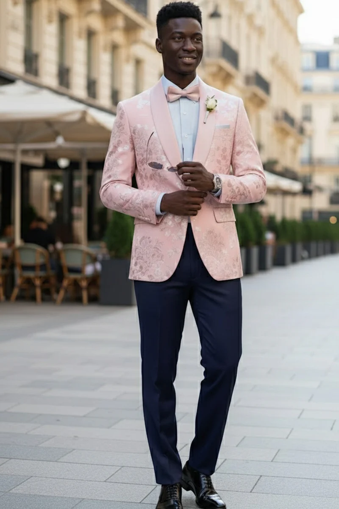 Fusion Pink Tuxedo Jacket