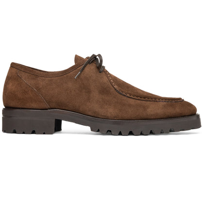 Zelli Wallaby Italian Suede Lace Up Chocolate (26-303-CHO)