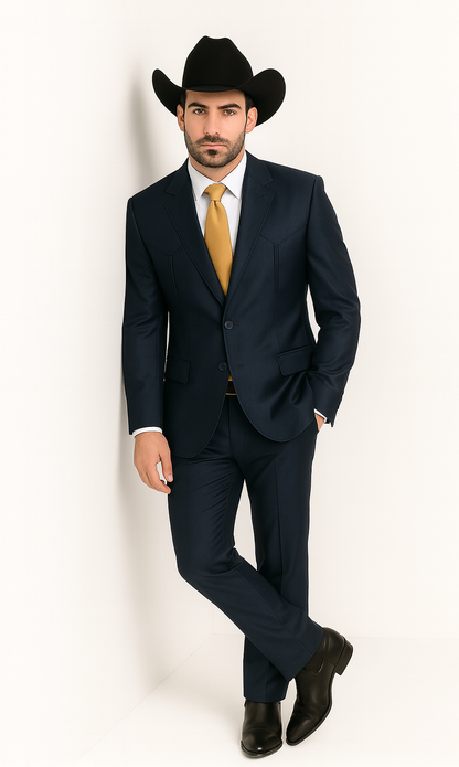 Western Suit For Wedding - Western Tuxedo - Cowboy tuxedo - Traje Para Hombre