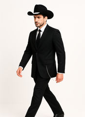 western-suit-trajes-para-hombres-cowboy-formal-attire-trajes-de-novio-four-button-black-suit