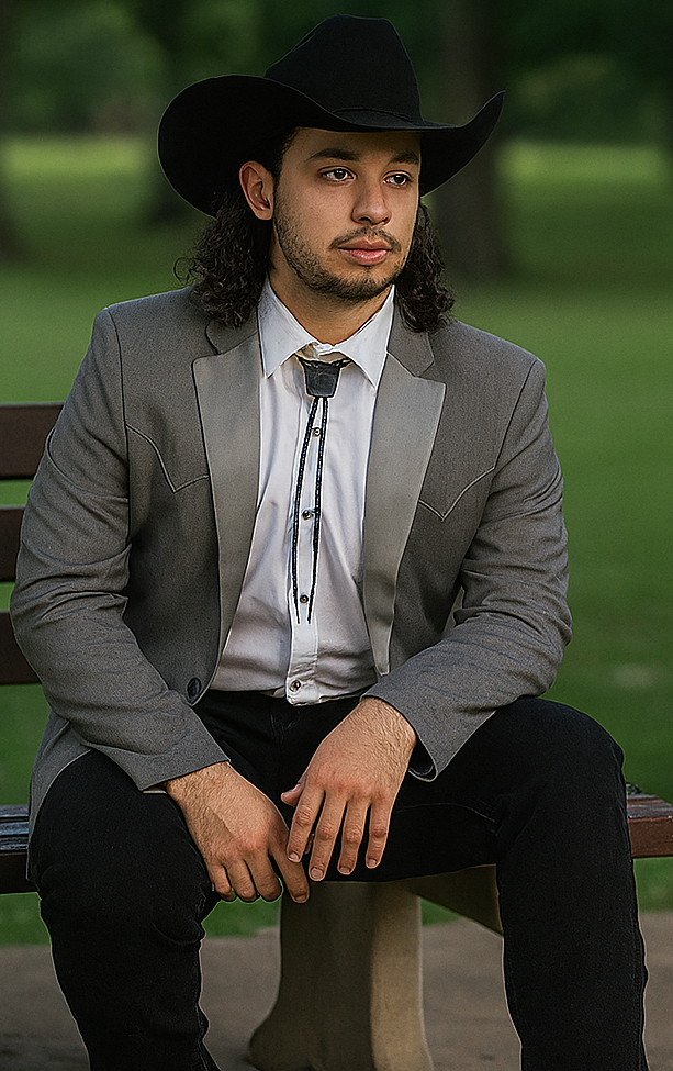 Western Suit - Trajes Para Hombres - Cowboy Formal Attire - Trajes De Novio - Western Grey