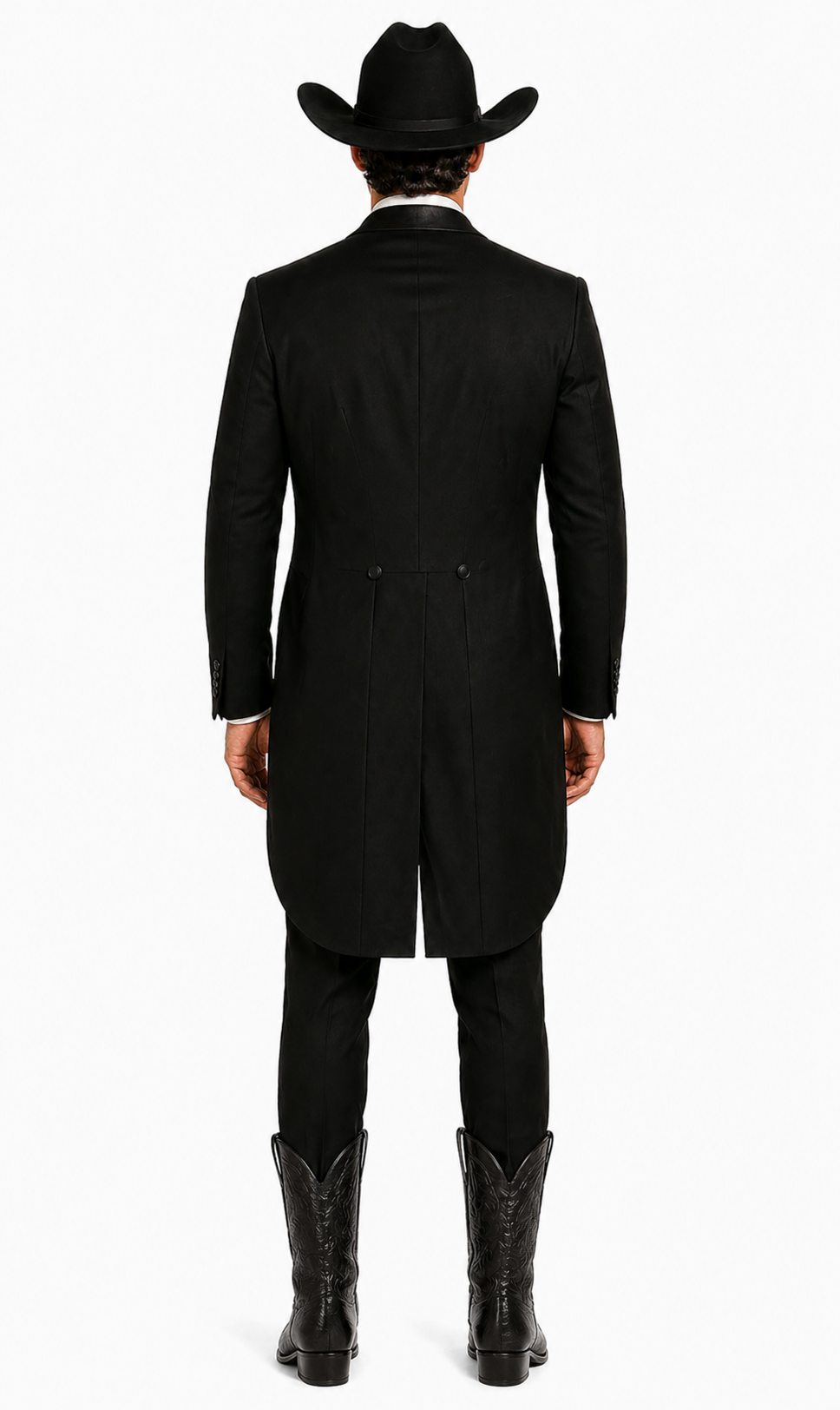 Western Suit - Trajes Para Hombres - Cowboy Formal Attires - Trajes De Novio - Black