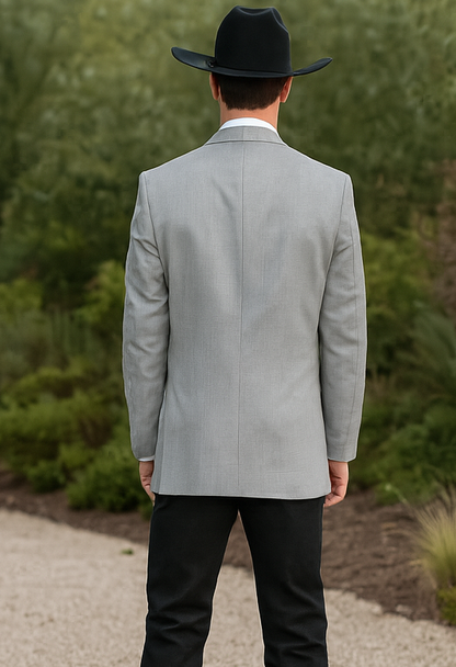 Western Suits For Wedding - Traje Para Hombre - Western Tuxedo - Cowboy Tuxedo Grey